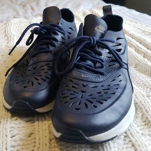 Nike Leather Laser Cut Tennies